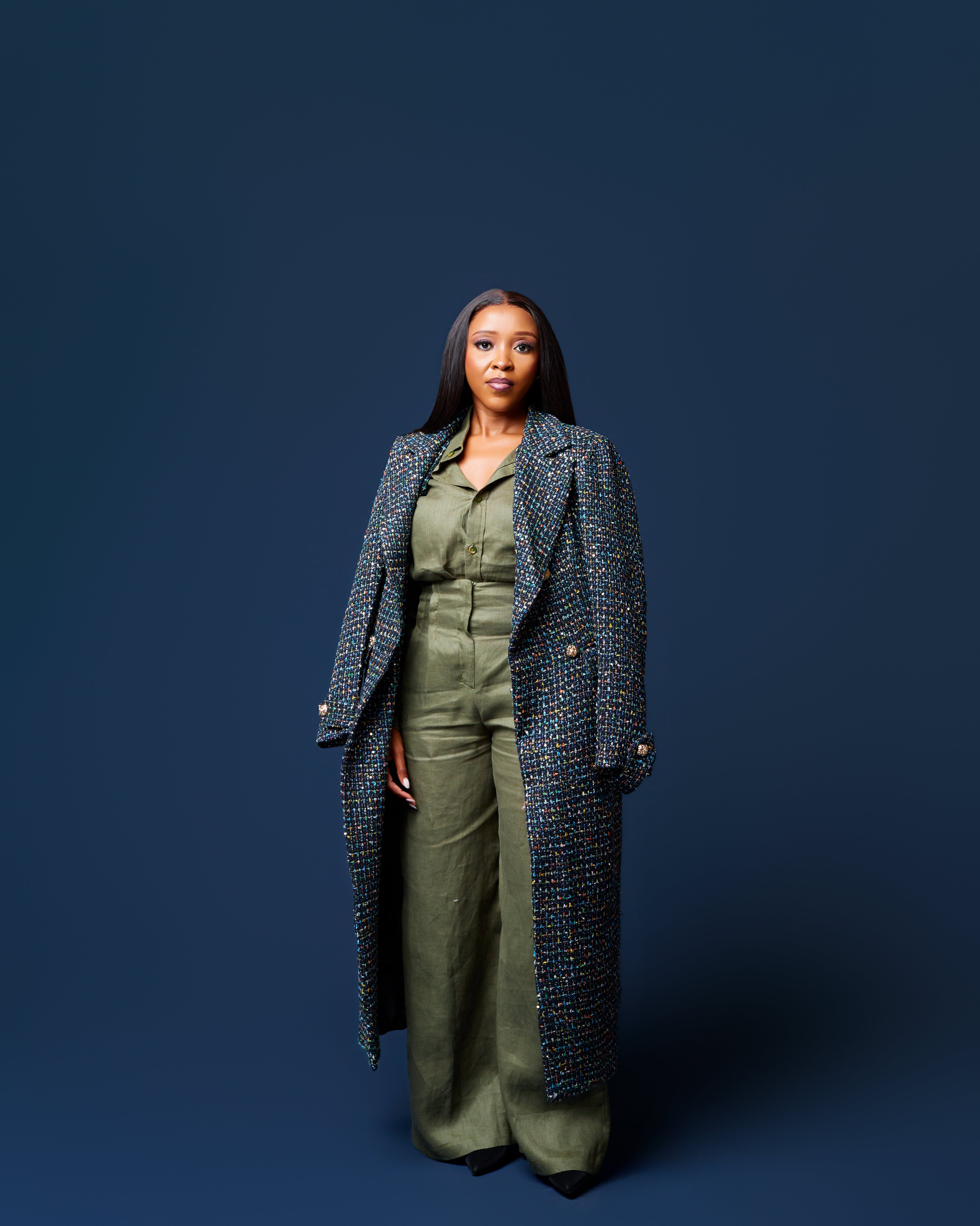Midnight Blues Tweet Coat